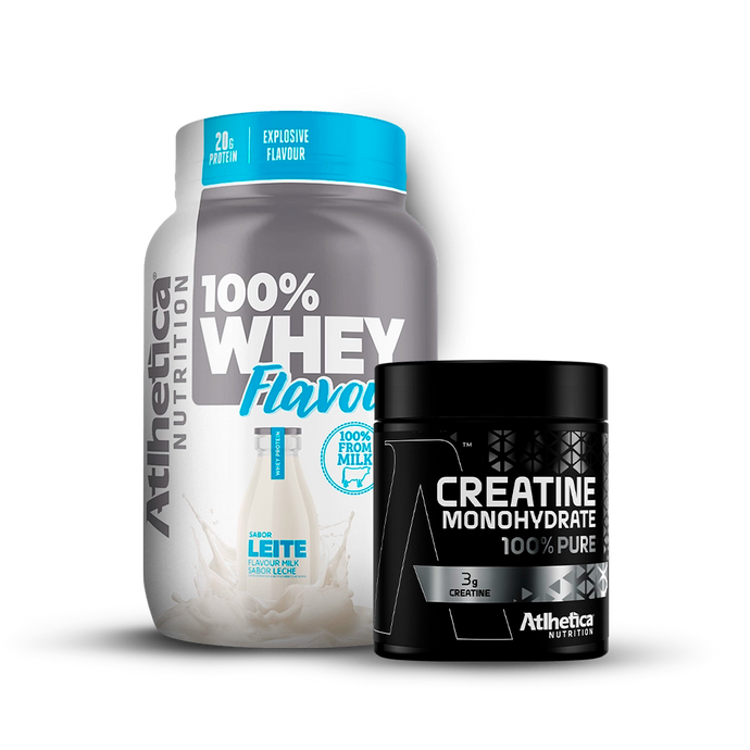 Kit Whey + Creatina Atlhetica Nutrition